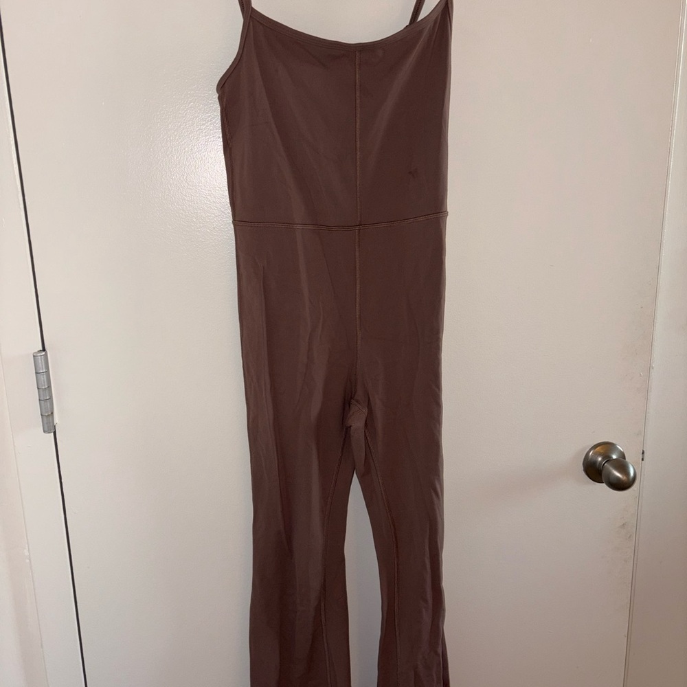 Aritzia Chocolate Brown Jumpsuit